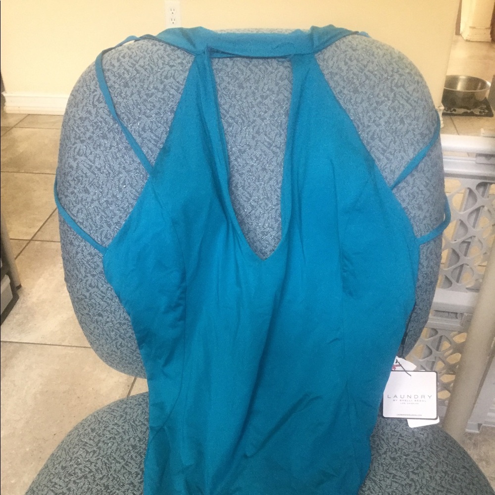 Collared and strappy swimsuit NWT